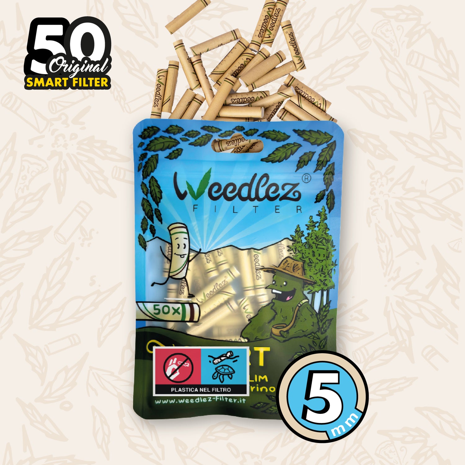 Slim Trino 5mm | 50pz