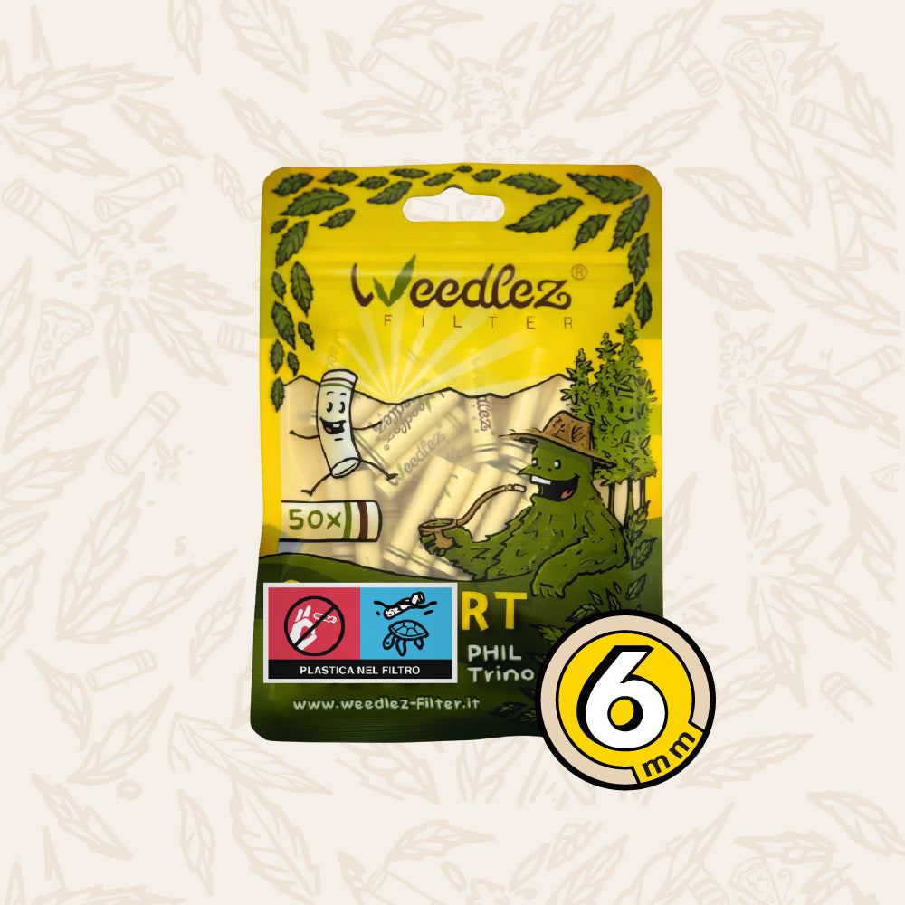 Weedlez® Phil Trino 6mm CLASSIC | 50pz