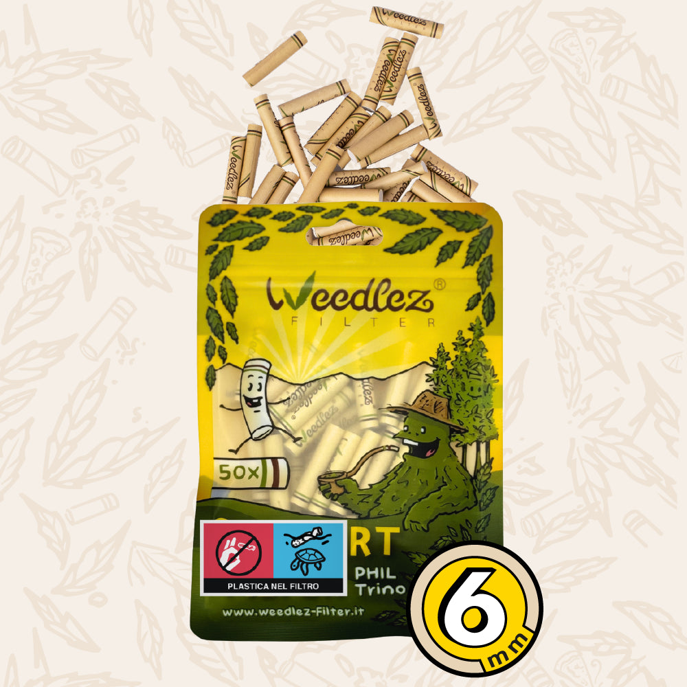 Weedlez® Phil Trino 6mm CLASSIC | 50pz